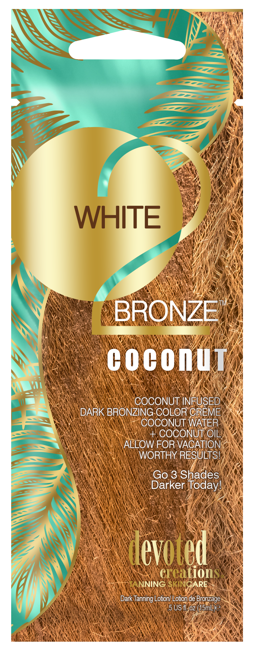 Devoted Creations | White 2 Bronze Coconut